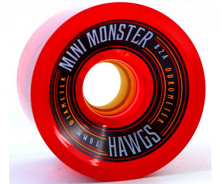 Колеса для лонгборда HAWGS Mini Monsters 70mm (4 шт)